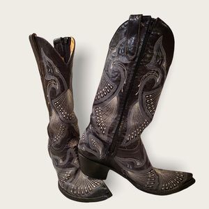 Old Gringo Cowboy Boots Blue Jeans Pavito